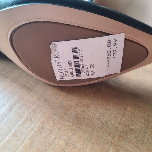 Naturalizer Women's Falencia Boot MSRP $249 Nordstrom Black Leather Tall Boot 6M - Picture 6 of 13